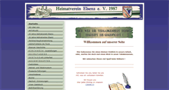 Desktop Screenshot of heimatverein-elsenz.de